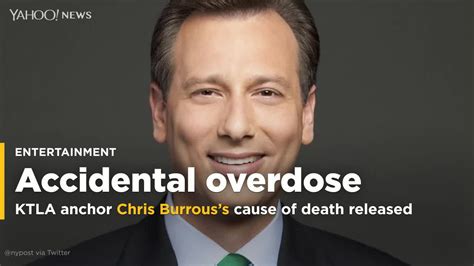 chris burrous cause of death